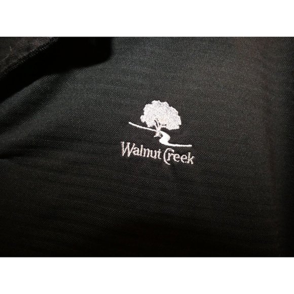 Men's Black Golf Polo Shirt, Antigua, XL - Picture 3 of 7